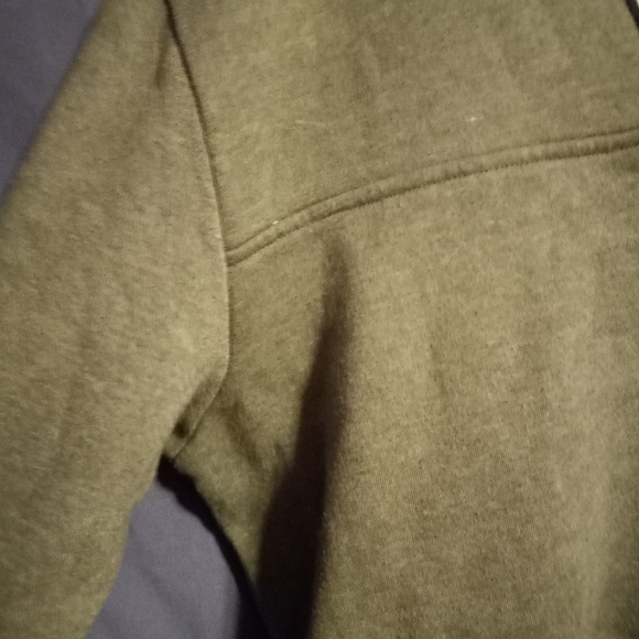 EUC Orvis men’s 1/4 zip graen sweatshirt. - Picture 2 of 12